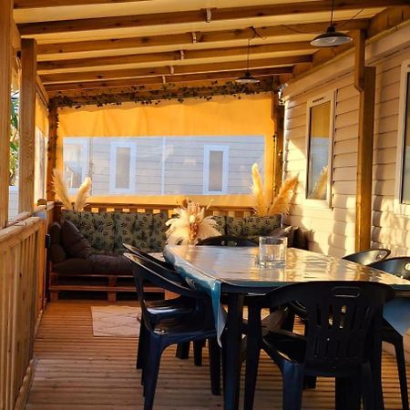 Mobil-Home Le Cocon Fun Pass Non Inclus กาเนต์-อ็อง-รูสซียง ภายนอก รูปภาพ