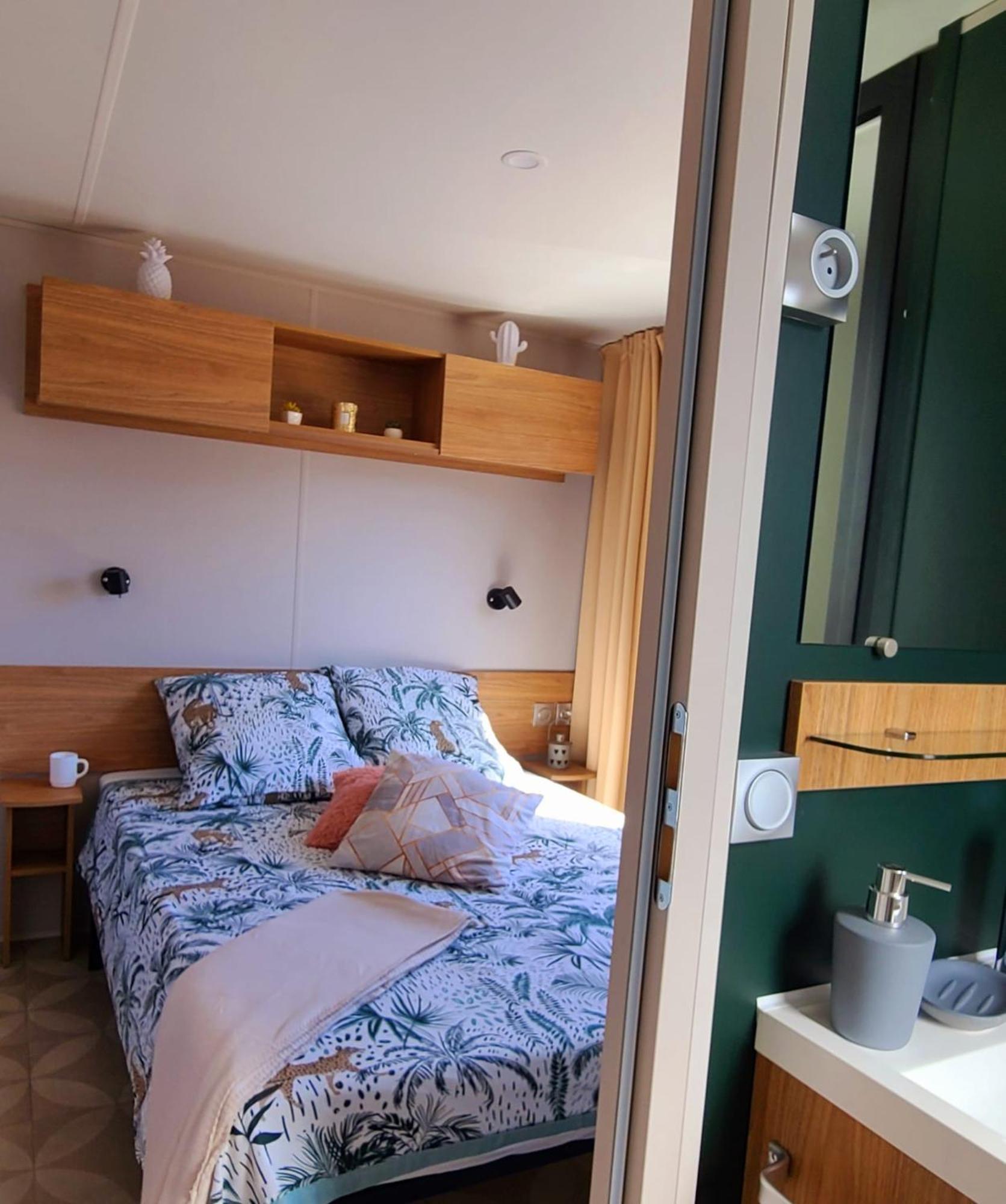 Mobil-Home Le Cocon Fun Pass Non Inclus กาเนต์-อ็อง-รูสซียง ภายนอก รูปภาพ
