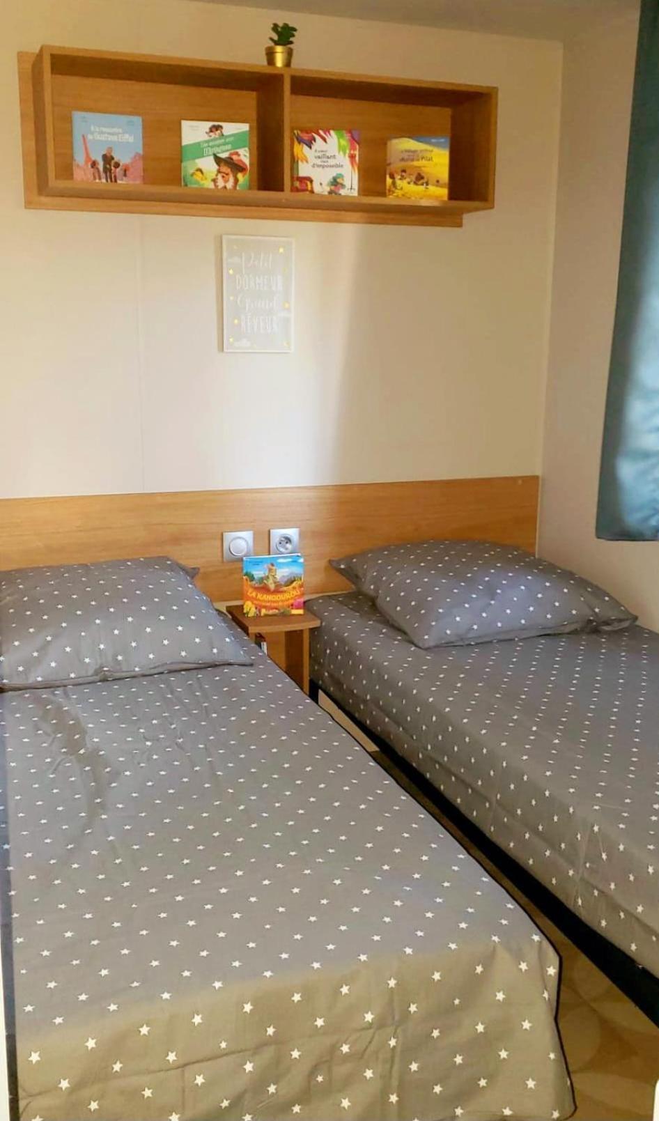Mobil-Home Le Cocon Fun Pass Non Inclus กาเนต์-อ็อง-รูสซียง ภายนอก รูปภาพ